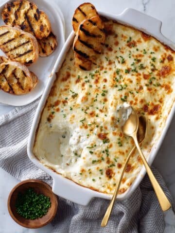 Creamy Baked Feta and Artichoke Dip Recipe
