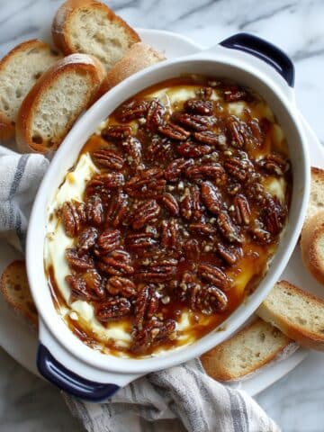 Pecan Pie Baked Goat Cheese Recipe