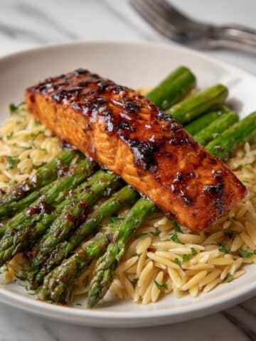 Cherry Chipotle Glazed Salmon Recipe