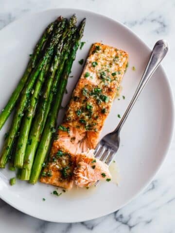 Honey Mustard Baked Salmon Recipe