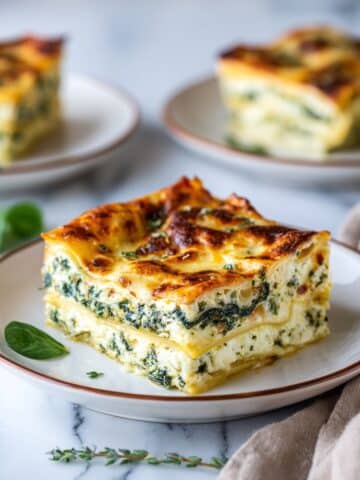 Butternut Squash Lasagna with Spinach and Sage Recipe