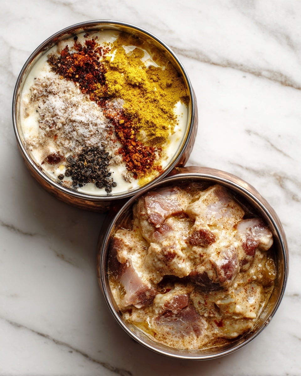 Yogurt Marinated Chicken with Harissa and Garlic Recipe - Recipe Image