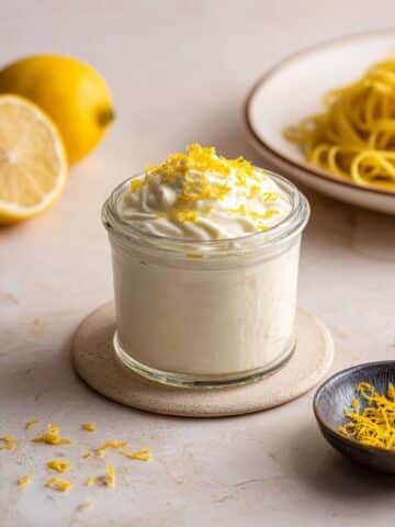 Lemon Cream Pasta Sauce Recipe