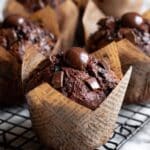 Olympic Village Chocolate Muffins with Chocolate Ganache Recipe