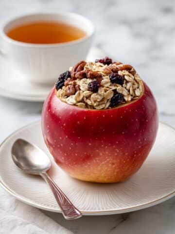 Vegan Stuffed Baked Apples Recipe