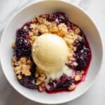 Vegan Blackberry Crumble Recipe