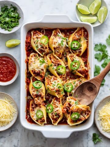 Taco Stuffed Shells Recipe