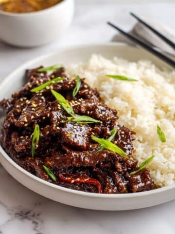 Slow Cooker Mongolian Beef Recipe