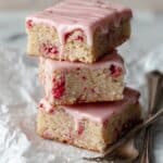 Strawberry Lemon Blondies Recipe