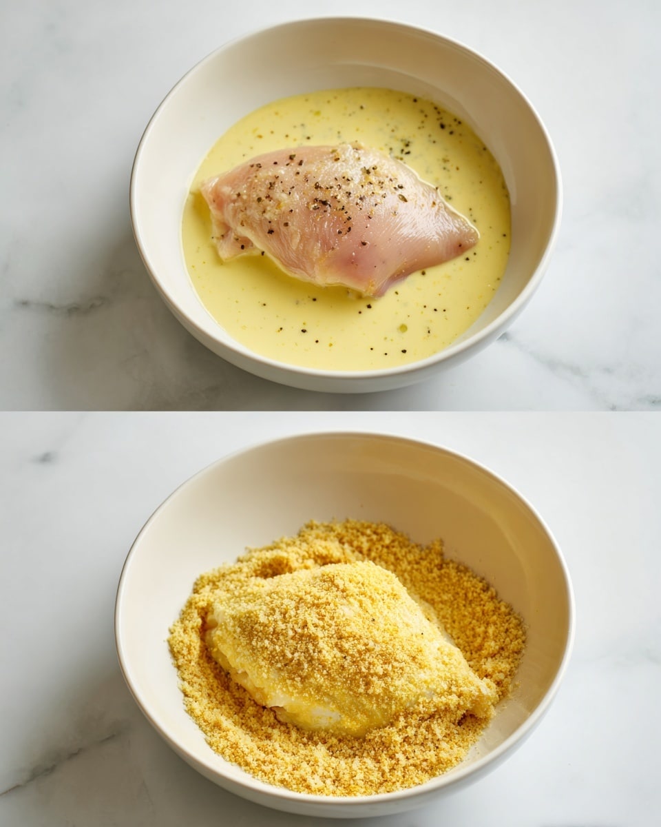 Ritz Cracker Cheddar Chicken Recipe - Recipe Image