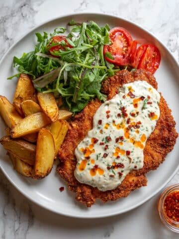 Crispy Hot Honey Feta Chicken Recipe