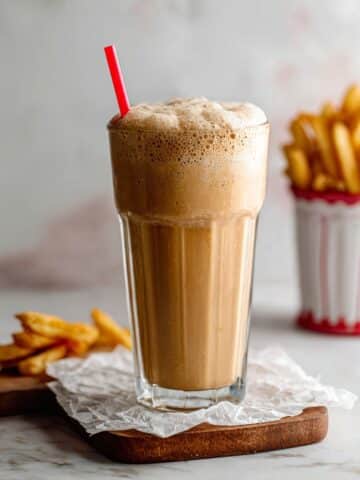 Healthy Homemade Frosty with High Protein and Banana Recipe