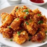 Lemongrass Fried Chicken with Honey Chili Crisp and Charred Scallion Ranch Recipe