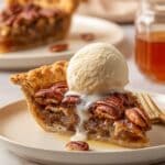 Maple Bourbon Pecan Pie (No Corn Syrup!) Recipe