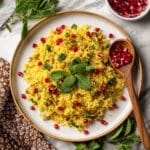 Lentil Rice Pilaf (Mujadara) Recipe