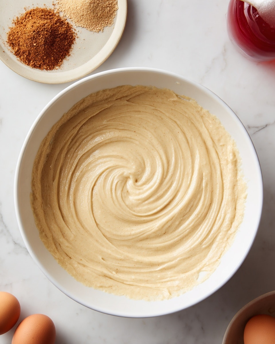 Eggnog Basque Cheesecake Recipe - Recipe Image