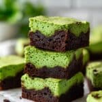 Matcha White Chocolate Brownies Recipe