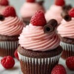 Raspberry Chocolate Cupcakes Recipe
