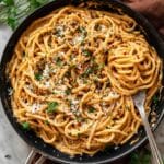 Creamy Roasted Red Pepper Pasta Recipe