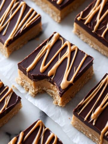 Peanut Butter Chocolate Fudge Bars Recipe
