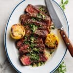 Grilled Ribeye Steak with Thai Chimichurri Recipe