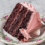 Chocolate Cake with Cranberry Buttercream Recipe