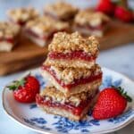 Strawberry Oat Bars Recipe