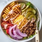 Turkey Burger Bowls with Special Sauce Recipe