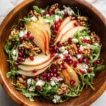 Arugula and Pear Salad with Blue Cheese and Candied Pepitas Recipe