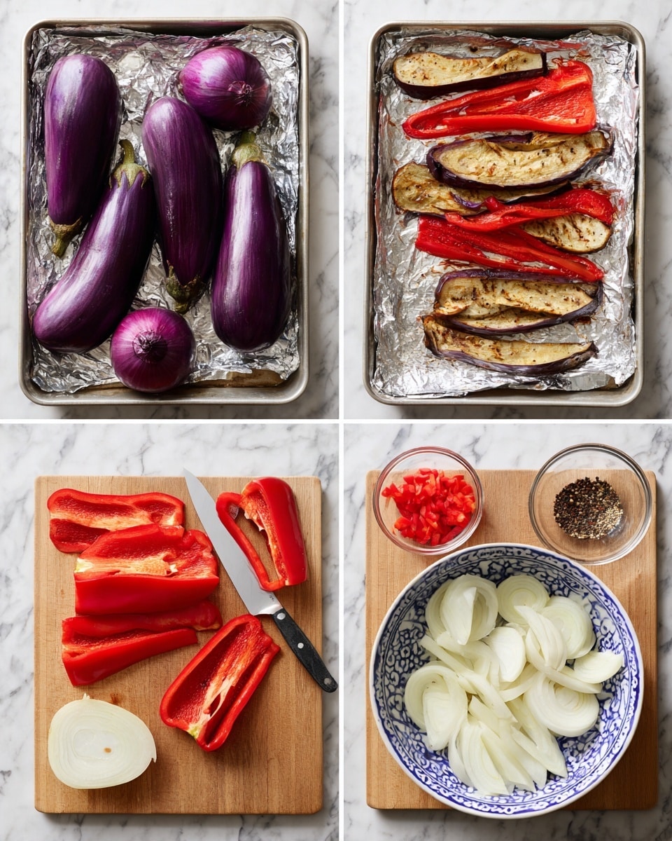 Escalivada (Catalan Roasted Vegetables) Recipe - Recipe Image