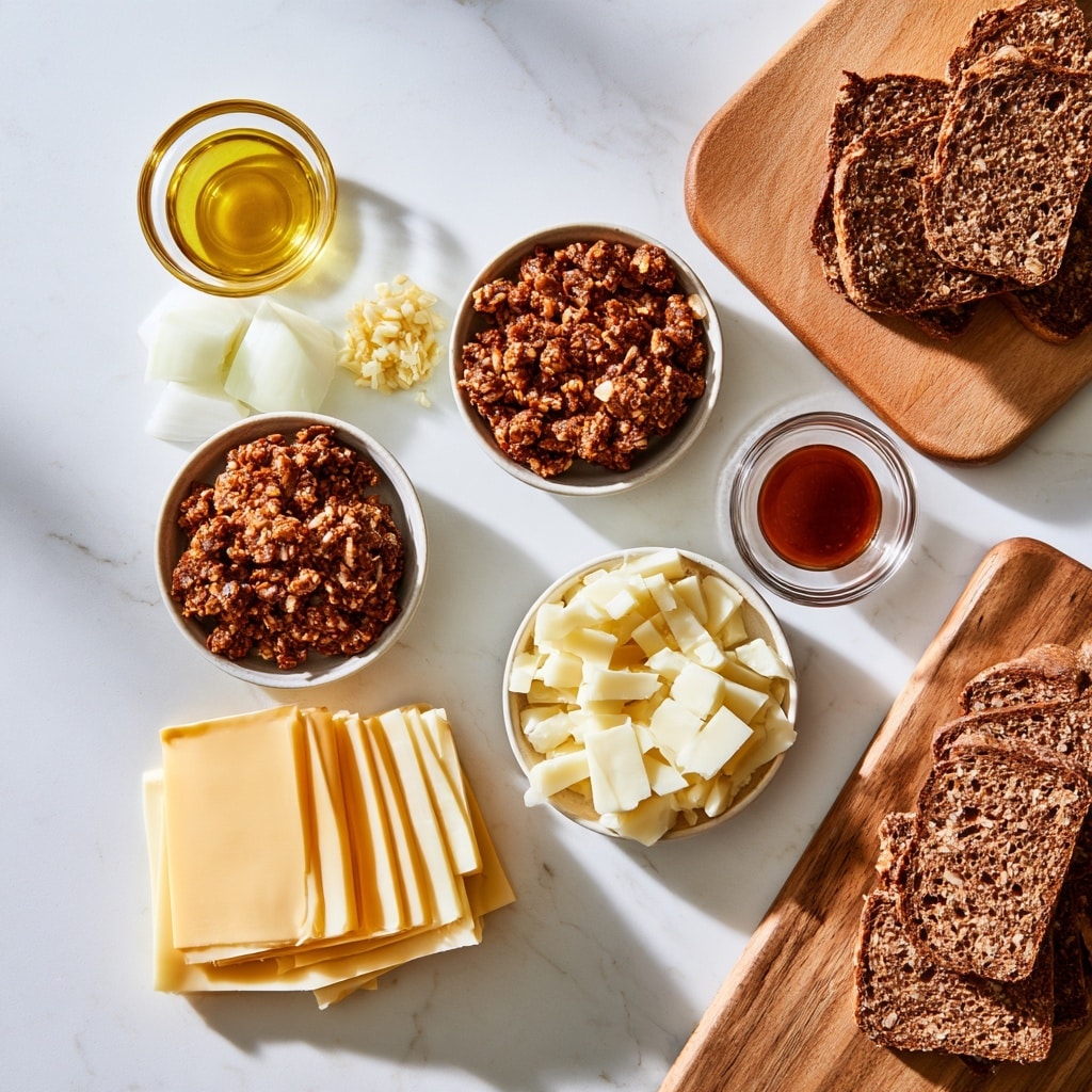 A clear glass bowl sits on a white marbled surface, divided into five sections filled with different dry ingredients. One section holds light green hemp seeds, another a dark brown powder, a third layer has light brown rolled oats with a small pile of reddish-brown cinnamon on top, and the last section contains dark brown cacao nibs. The ingredients create a colorful, textured pattern inside the bowl. photo taken with an iphone --ar 4:5 --v 7