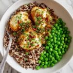 French Onion Chicken with Gruyère over Wild Rice Recipe